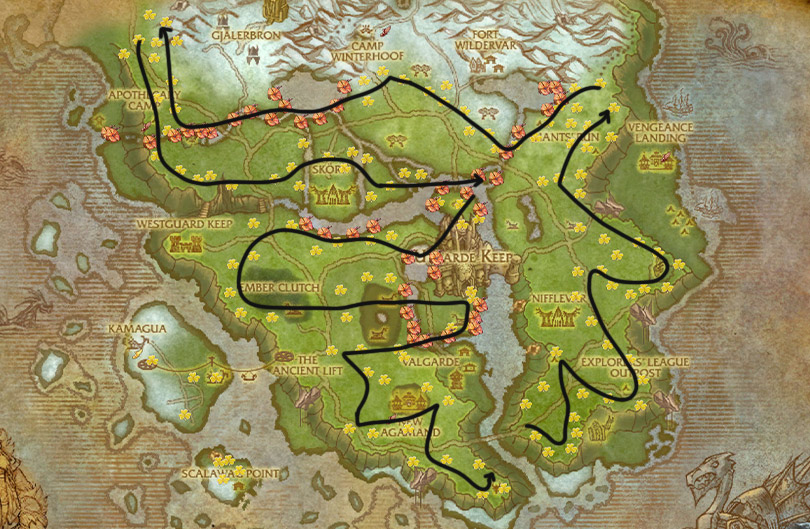 Ruta de Herboristería en Fiordo Aquilonal
