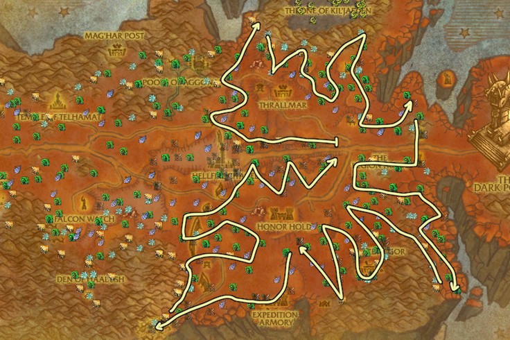 Ruta de Herboristería en Península del Fuego Infernal