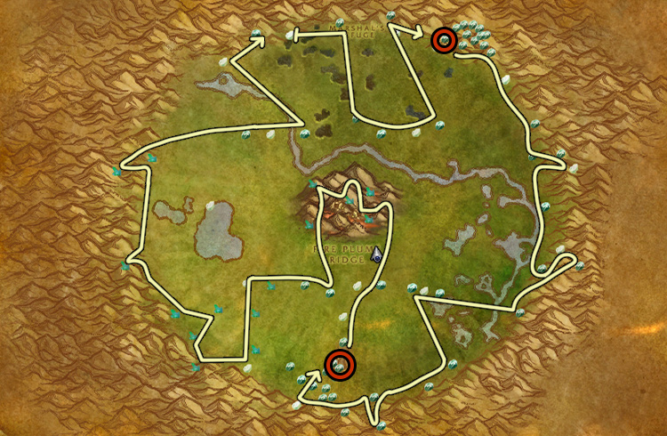 Ruta Thorium Rico en Un'Goro