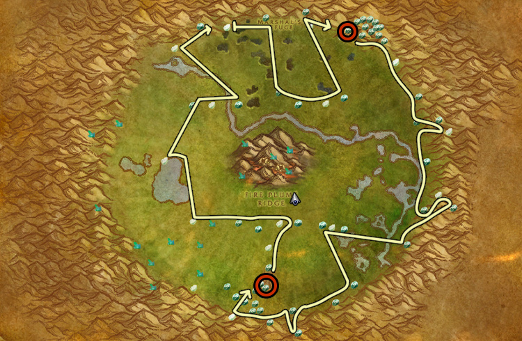 Ruta de Minería en La Garganta de Un'Goro